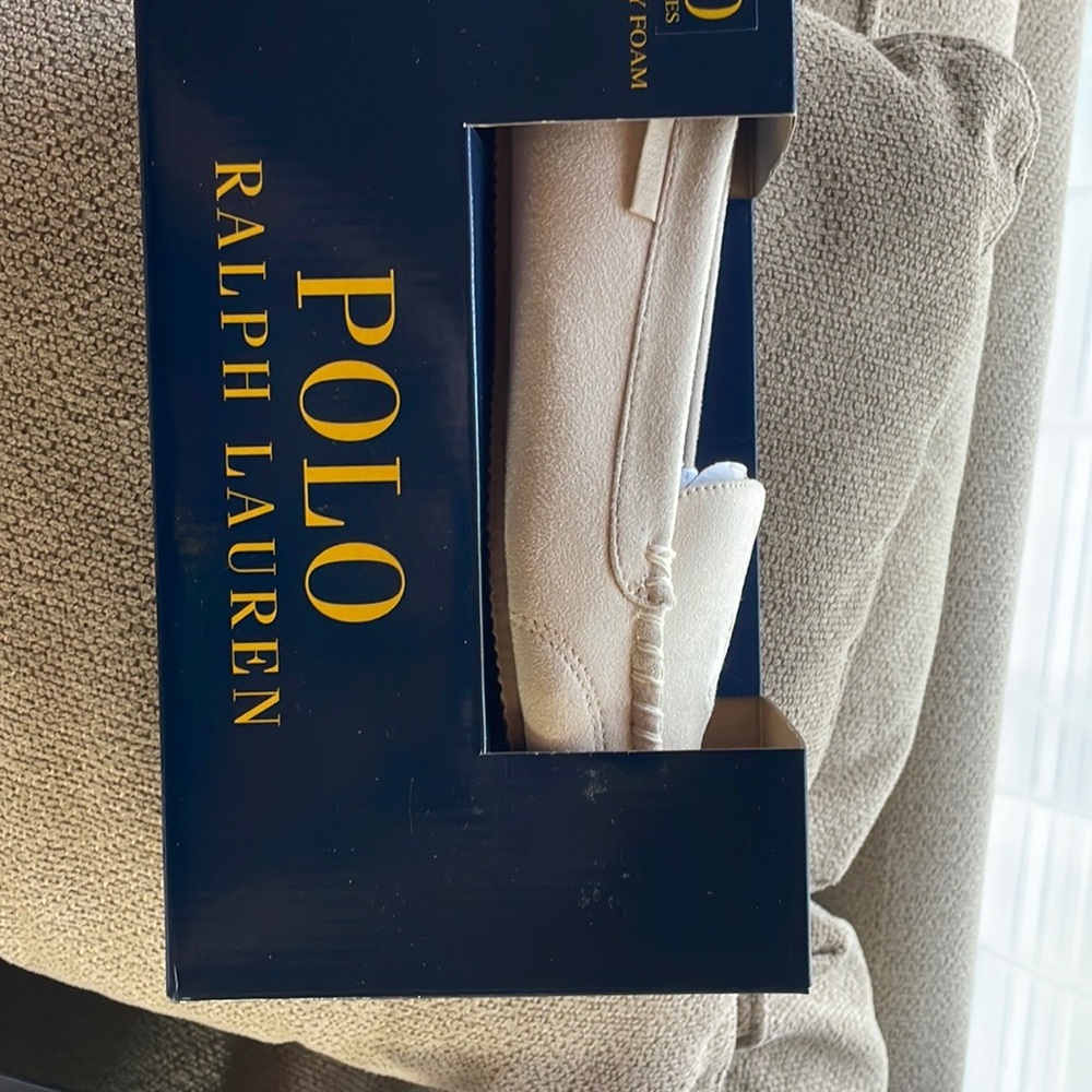 Polo Ralph Lauren Cream Loafers